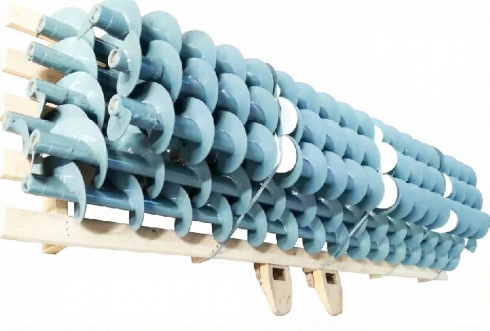 Concrete Batching Plant WAM Screw Conveyor Thickened Steel Custom Length
