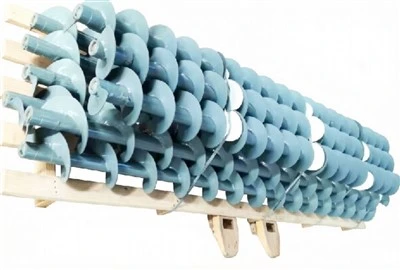 Concrete Batching Plant WAM Screw Conveyor Thickened Steel Custom Length