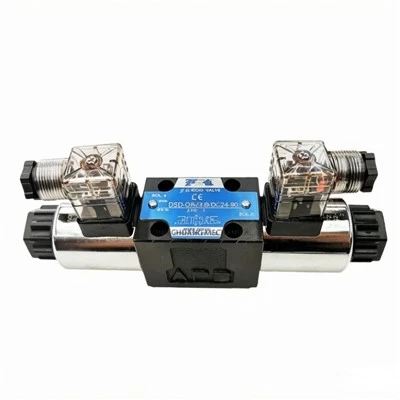 Hydraulic Electromagnetic Reversing Valve DC24V Of Hydraulic Power Unit