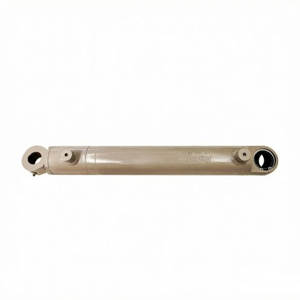 Steel Concrete Batching Plant Parts Hydraulic Cylinder For Unloading Door